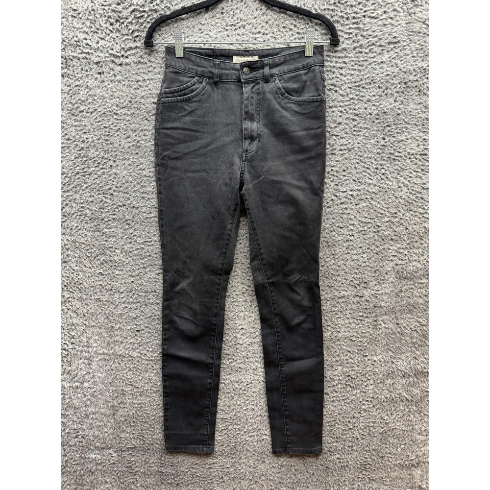 Won Hundred Jeans Brigitte A Black Slim Fit Skinny Denim Womens Size 27 x 32